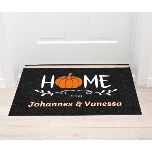 Home from - personalisierbare Fußmatte